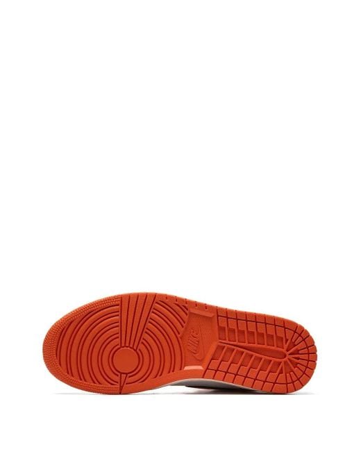 Nike Orange Air 1 High Og "Starfish" Shoes