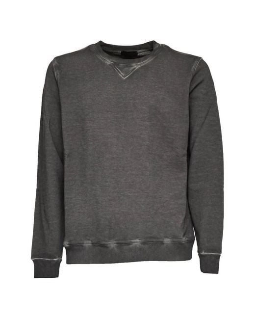 Dondup Gray Crew-Neck Sweatshirt for men