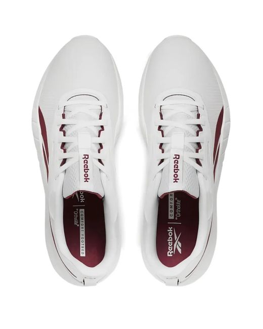 Reebok White Flexagenergy 4 Sneakers for men