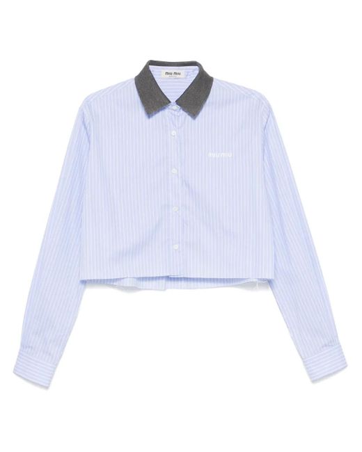 CAMICIE di Miu Miu in Blue