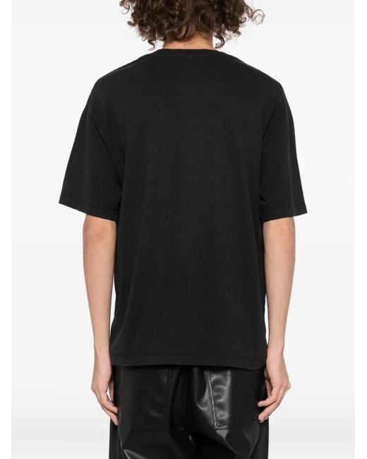 Kafeneo by TBF Black Graphic-Print T-Shirt for men
