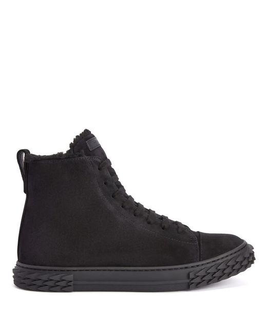Giuseppe Zanotti Black Ecoblabber High-Top Sneakers