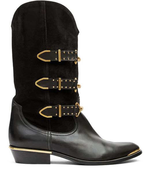 Botas Mexia con cierre de hebilla Isabel Marant de color Black
