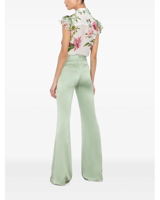 Alice + Olivia White Stilvolles Multicolour Hemd Für Frauen