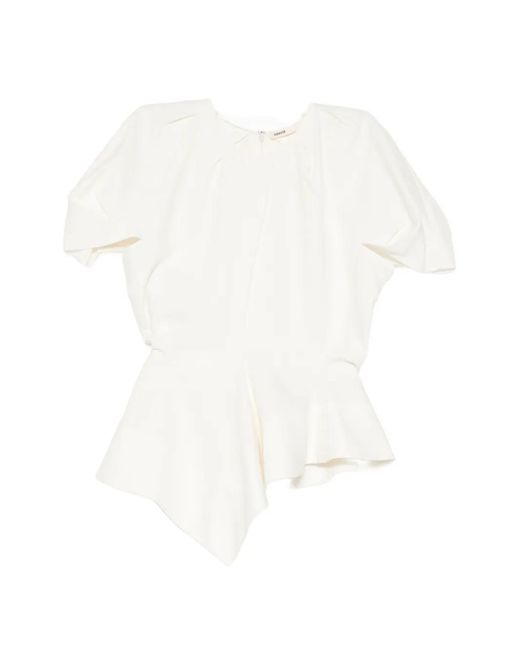 Khaite White Rumi Top
