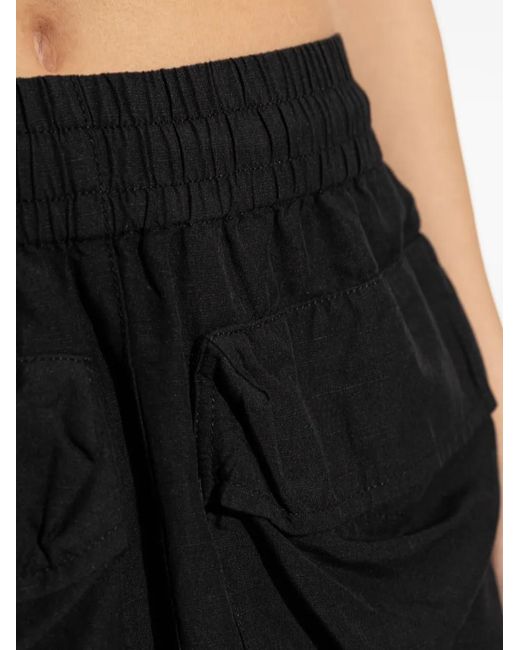 DIESEL Black O-Cean-S2 Pocket Drawstring Mini Skirt