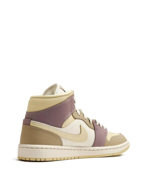 Nike Pink Air Jordan 1 Mid Sneakers