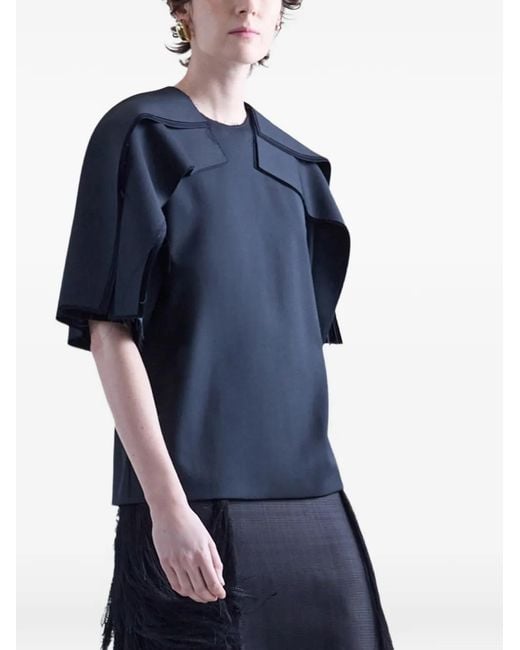 FFORME Blue Peris Layered T-Shirt