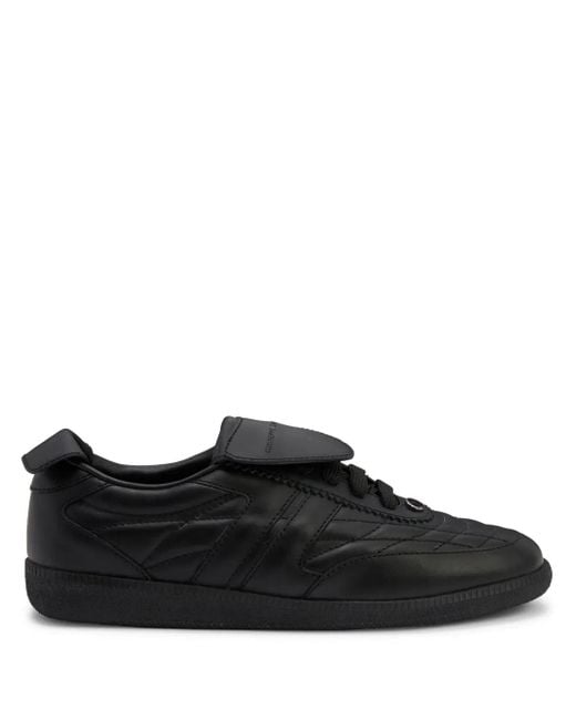 メンズ Giuseppe Zanotti League レザースニーカー Black