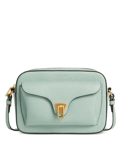 Coccinelle Green Small Beat Crossbody Bag