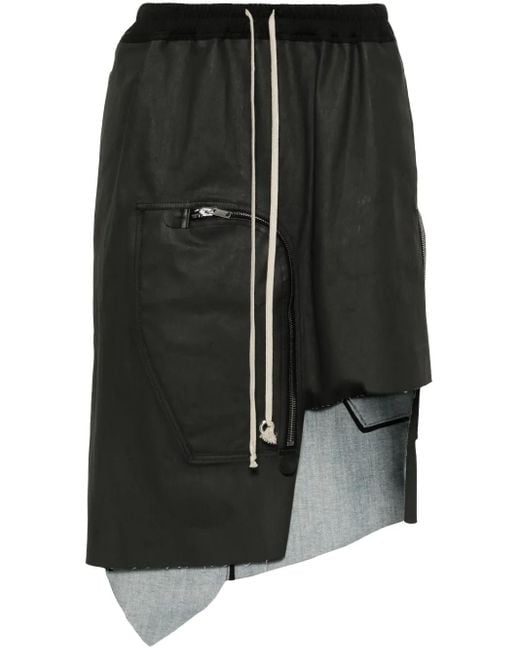 Rick Owens Dracca Rok in het Black voor heren