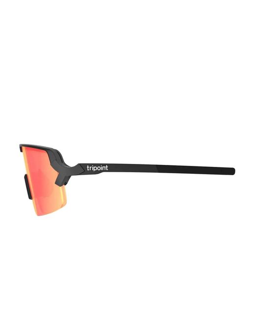 Tripoint Pink Biker-Frame Sunglasses