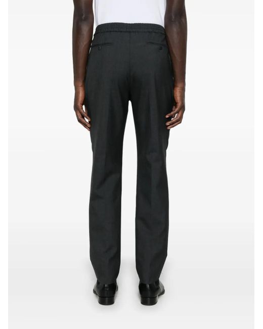 Fursac Black Tailored Trousers for men