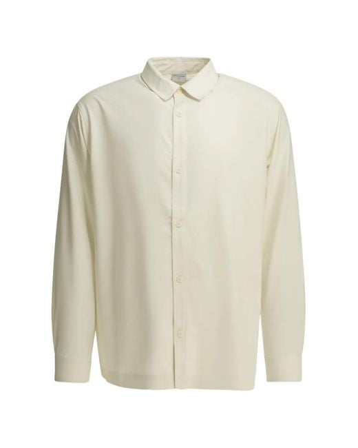 Houdini Sportswear White Symbio Long-Sleeve Shirt for men