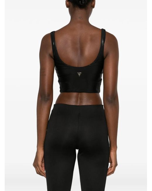 MACRON Black O.N.E. V-Neck Top