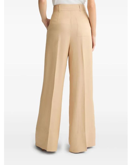 Liu Jo Natural Wide-Leg Trousers