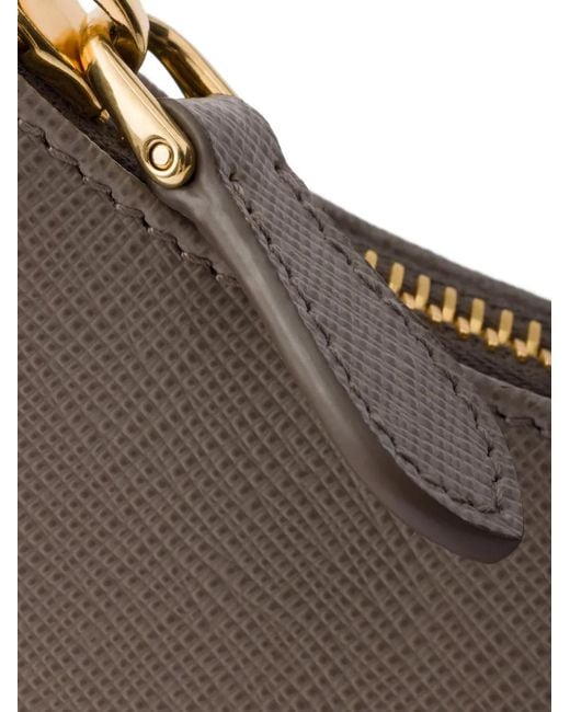 Prada Brown Re-Edition 2005 Zip Pouch Tote Bag