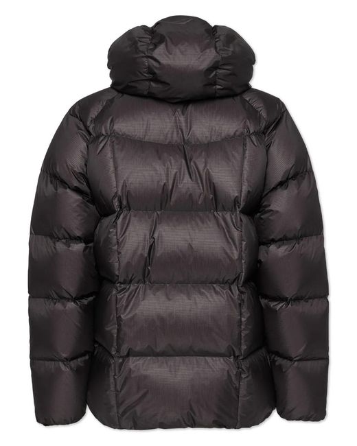 DSquared² Black Bomber Jacket With High Collar for men