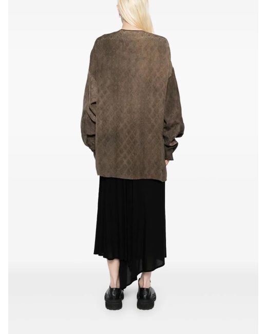 Top Tumble di Uma Wang in Brown