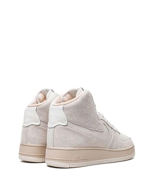 Nike White Af1 Sculpt High-Top Sneakers