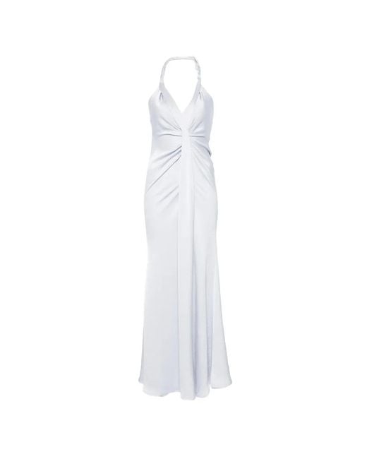 ELEH White Cotton Maxi Dress