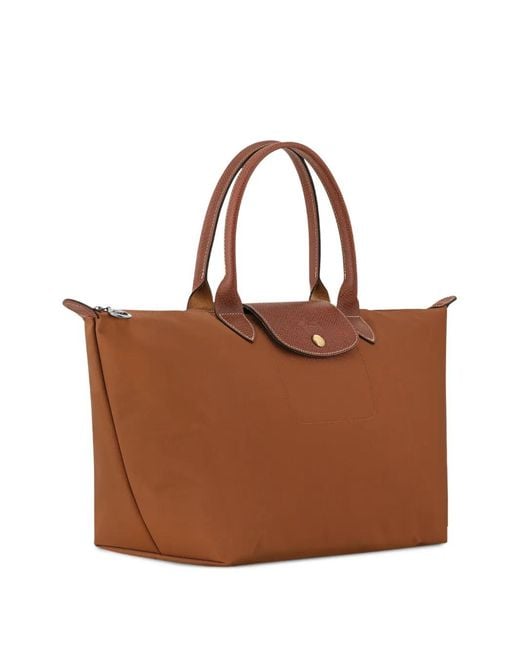Longchamp Brown Le Pliage Original Tote Bag