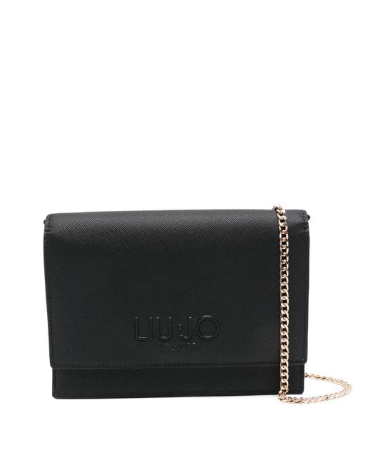 Liu Jo Black Chain Clutch Bag