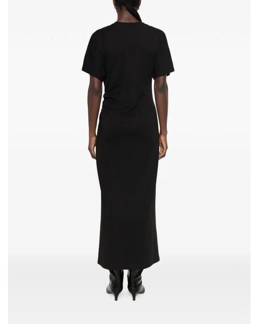 MAISON 123 Black Brisbane Jersey Dress