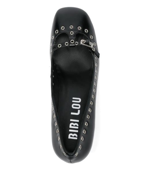 Bibi Lou Black Pumps mit Blockabsatz