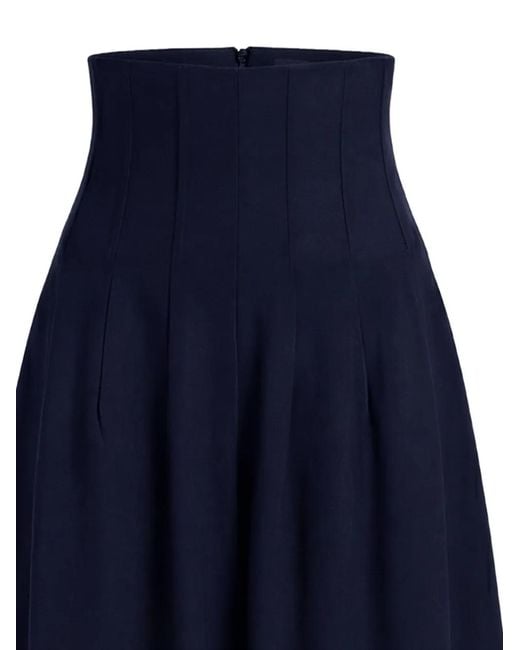 Monse Blue Wool Trousers