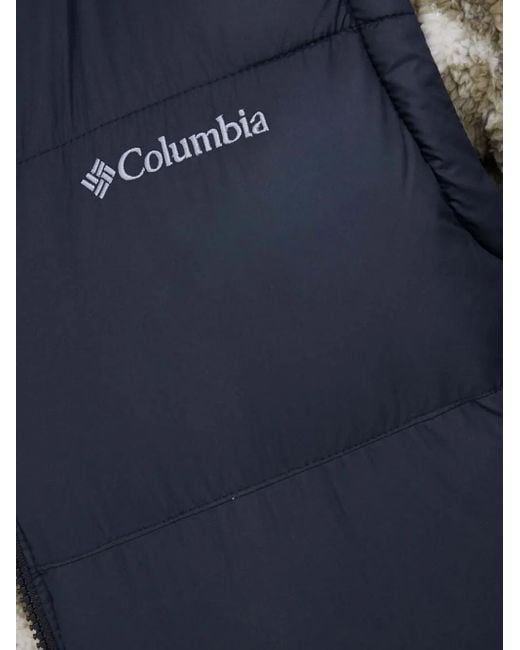 メンズ Columbia パデッドベスト Blue