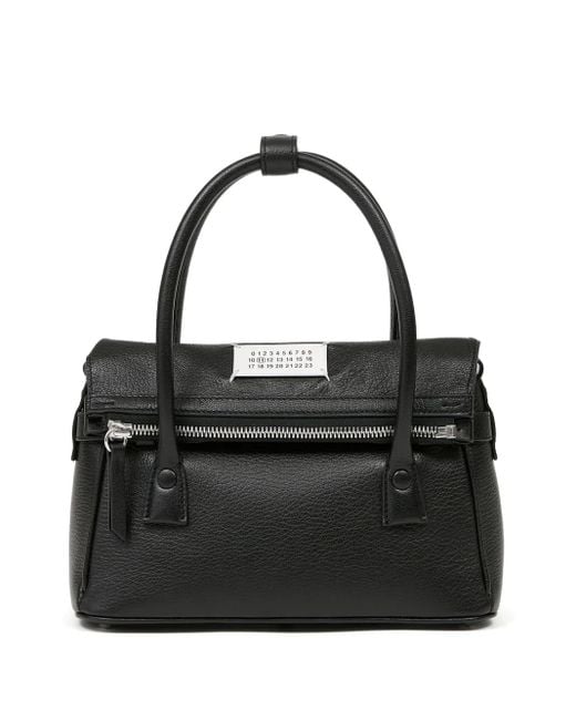 Maison Margiela Black Small 5Ac East West Handbag