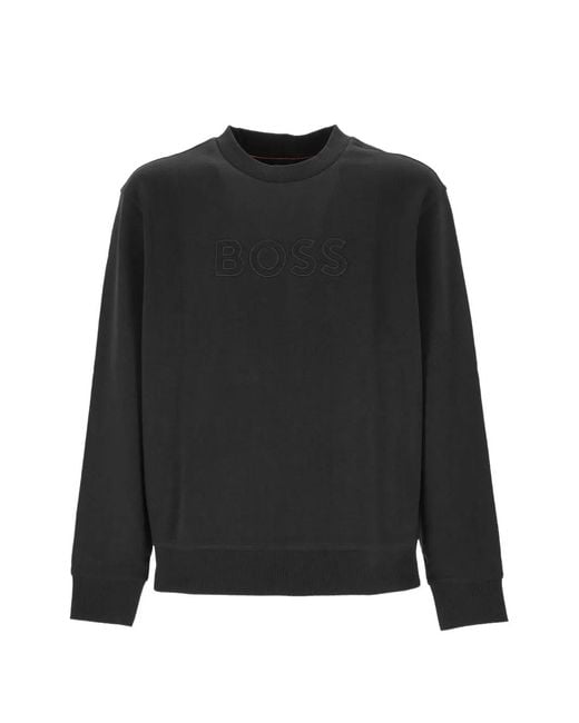 Boss Black Relaxed-Fit Sweatshirt for men