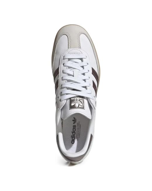 Adidas White Samba Og Shoes