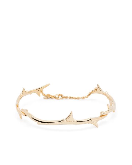 Shaun Leane Rose Thorn Linked Bracelet White