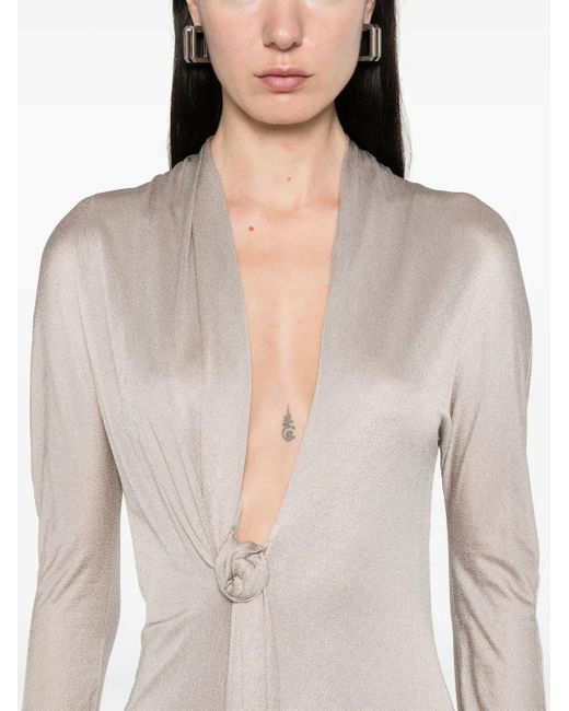 GIUSEPPE DI MORABITO Natural Maxi Dress
