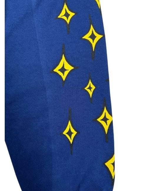 Warren Lotas Blue Long-Sleeve Sweatshirt for men