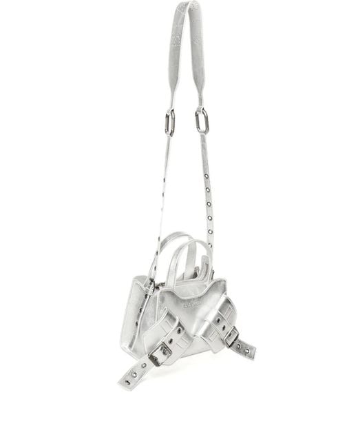 BIASIA White Y2K Tote Bag