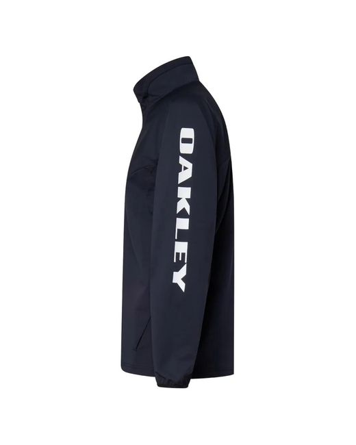 Oakley Blue Enhance Tech Jersey Jacket for men