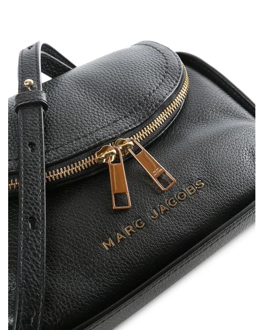 Marc Jacobs Zip Cross Body Bag in Black | Lyst
