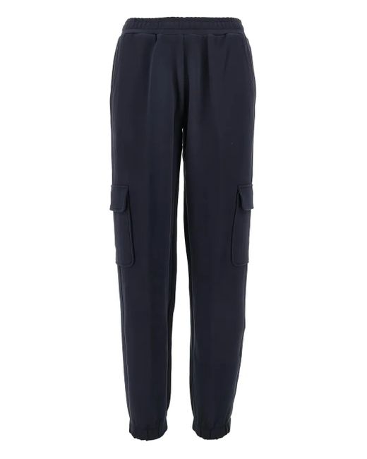 Emporio Armani Blue Cargohose mit elastischem Bund