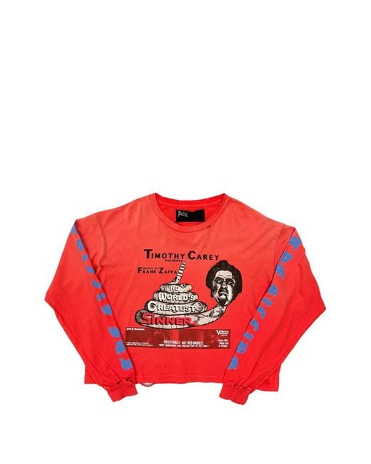 PALY Red East Of Eden Long-Sleeve T-Shirt for men