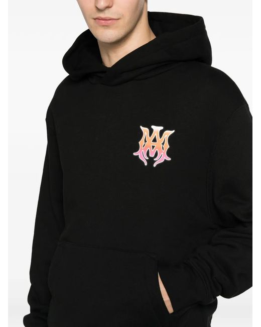 Amiri Black Ma Hoodie for men