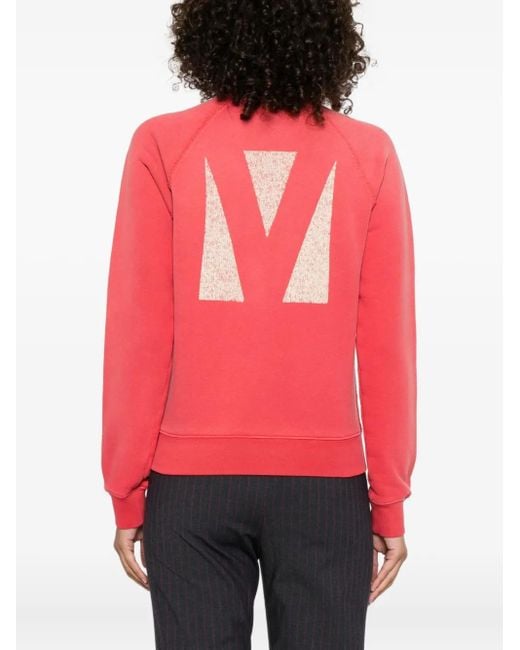 Valentino Garavani Red Panther Lady Sweatshirt