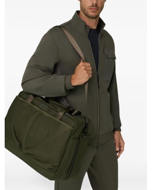 Boggi Black 3-Way Overnight Bag for men