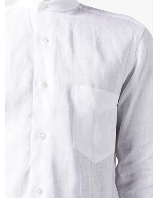 Camicia di Barba Napoli in White da Uomo