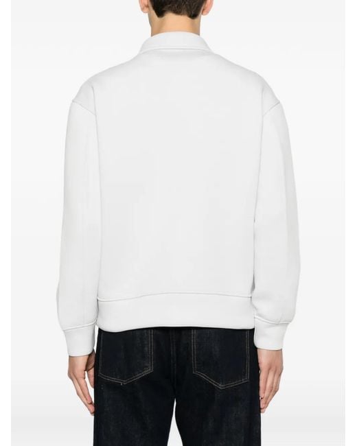 Calvin Klein White Zip-Up Jacket for men