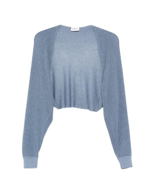 Marella Blue Fiocchi Cardigan
