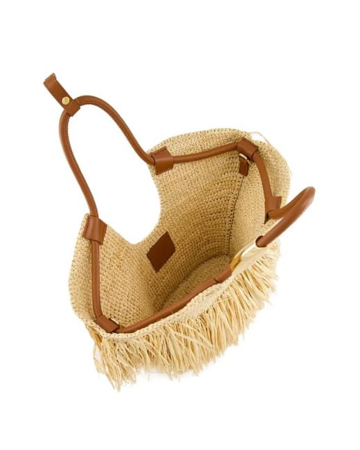 Borsa A Mano Con Frange di Zimmermann in Metallic