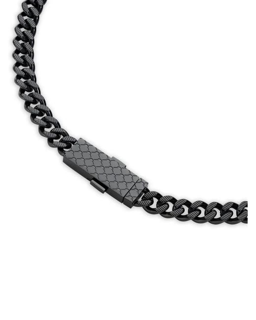 Aston Martin Watches Metallic Chain-Link Necklace for men